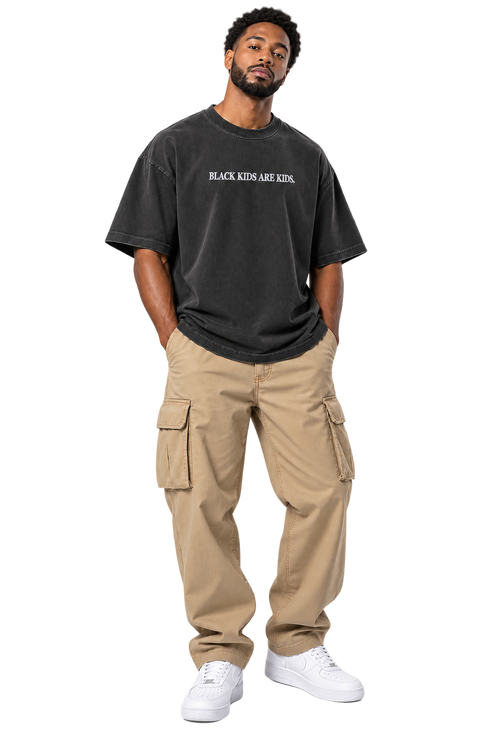 BLACK KIDS ARE KIDS. EMBROIDERED TEE